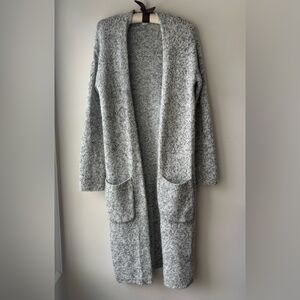 Gap Wool Blend Long Cozy 2 Pocket Cardigan Size Small